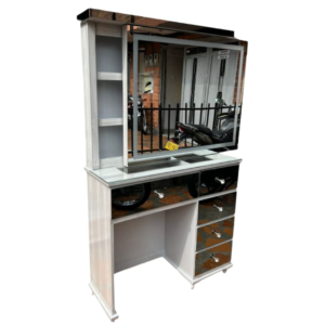 Tocador Metro Corredizo Enchapado Led